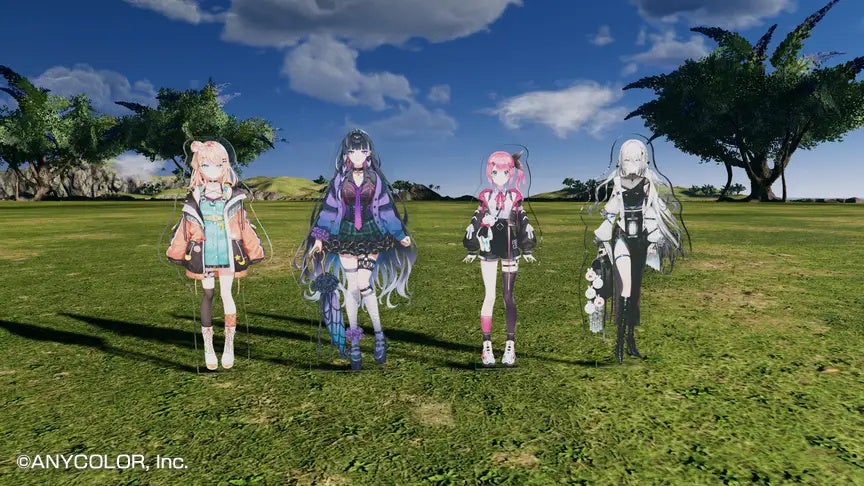 PSO2 ニュージェネシスとにじさんじのコラボ企画ビジュアル